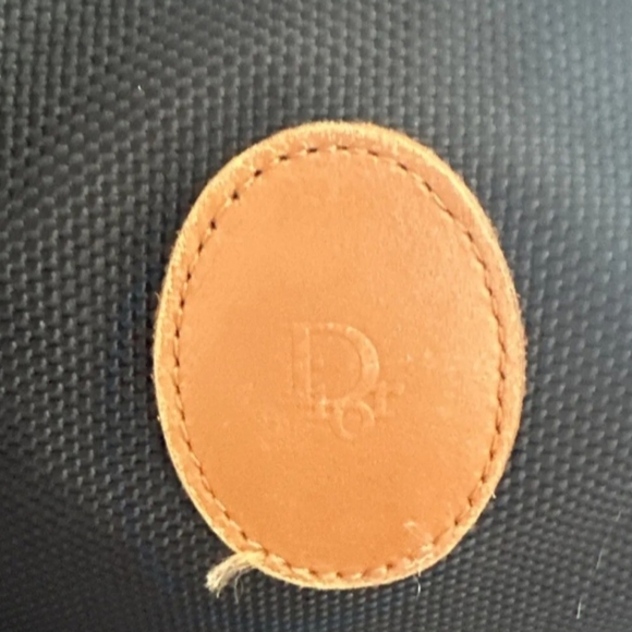 Christian Dior Authentic Retro Duffel Bag Great Condition Large Black Brown - Picture 2 of 10